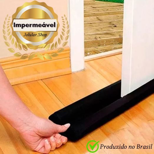 Protetor e Veda Porta 80cm Korino Napa Impermeável Contra insetos e poeiras