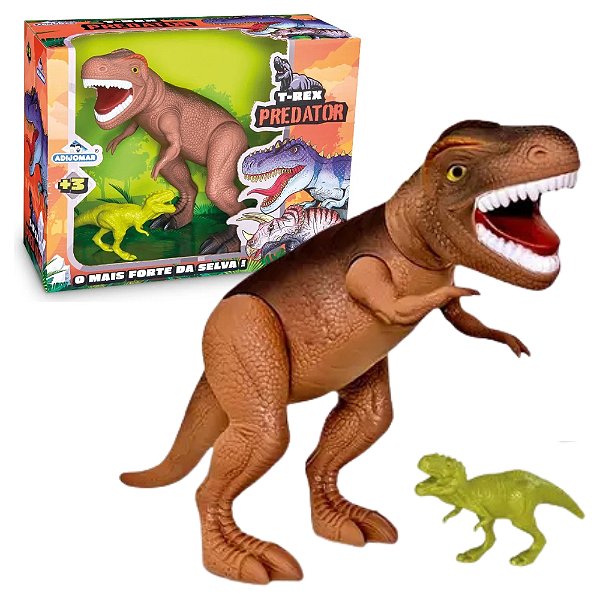 Boneco Dinossauro Tirano Rex Predator Grande 40cm Brinquedo Figura De Acao Criancas Presente Para Meninos 897