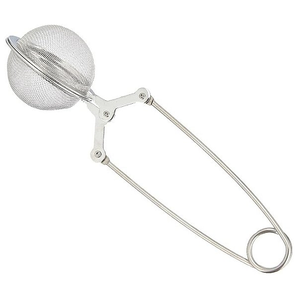 Difusor Chá Peneira Inox Com Cabo Reforçado Alça de 16 cm Cha Infusor Pegador de bola de chá