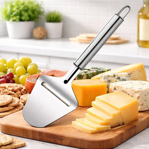 Fatiador de Queijo Plaina Aço Inox 21CM - Plaina Cortador Cook Original Line - PANAMI