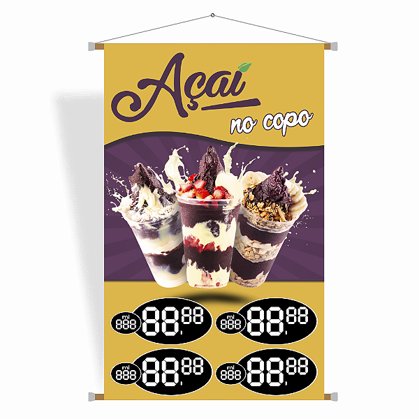 Banner Modelo Açaí