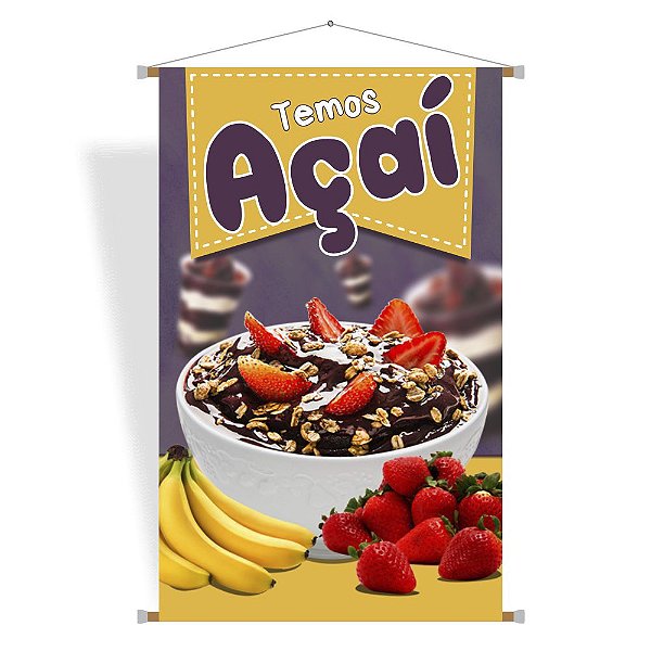 Banner Modelo Açaí