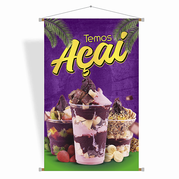 Banner Modelo Açaí