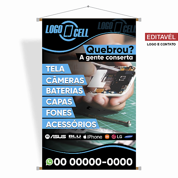 Banner para Assistência Técnica - Editável