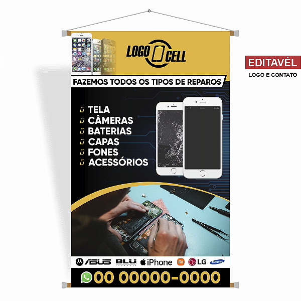 Banner para Assistência Técnica - Editável