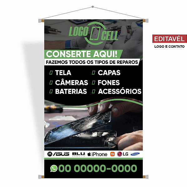 Banner para Assistência Técnica - Editável