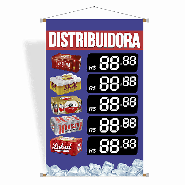 Banner Conveniência de  Bebidas - Arte Pronta