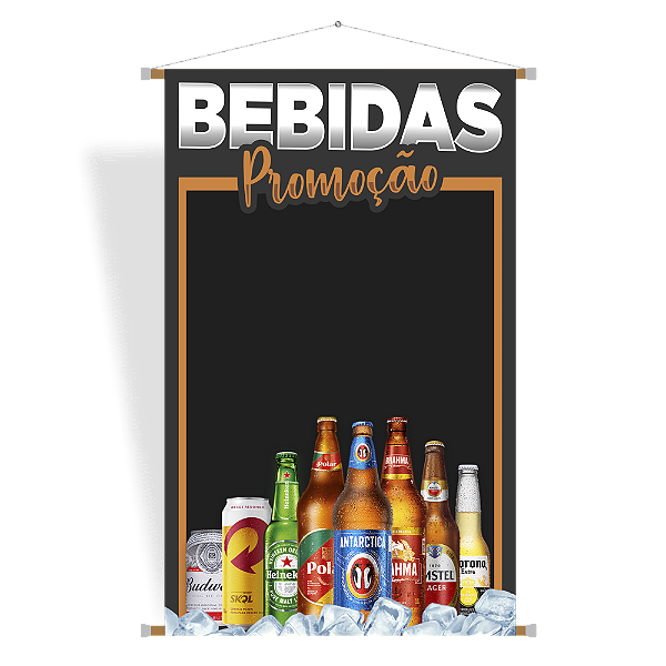 Banner Conveniência de  Bebidas - Arte Pronta
