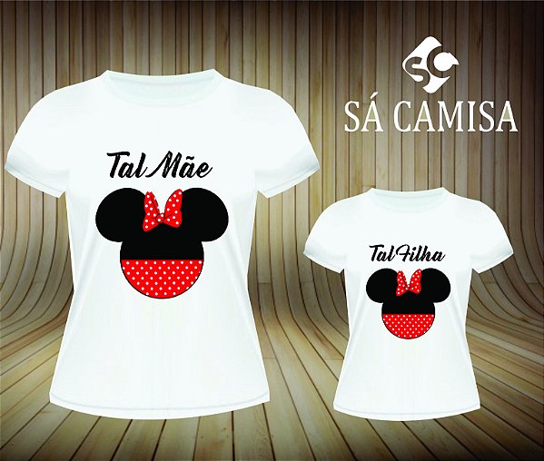 blusa minnie mae e filha