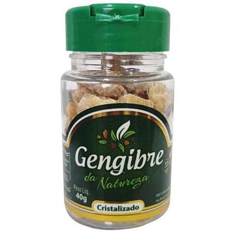 GENGIBRE CRISTALIZADO 40G - DA NATUREZA