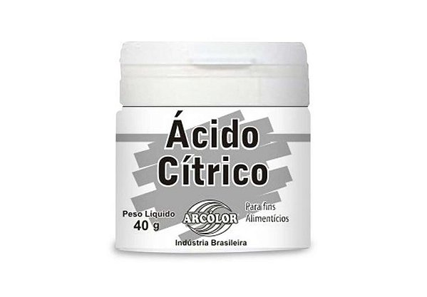 ÁCIDO CÍTRICO 40GR - ARCOLOR