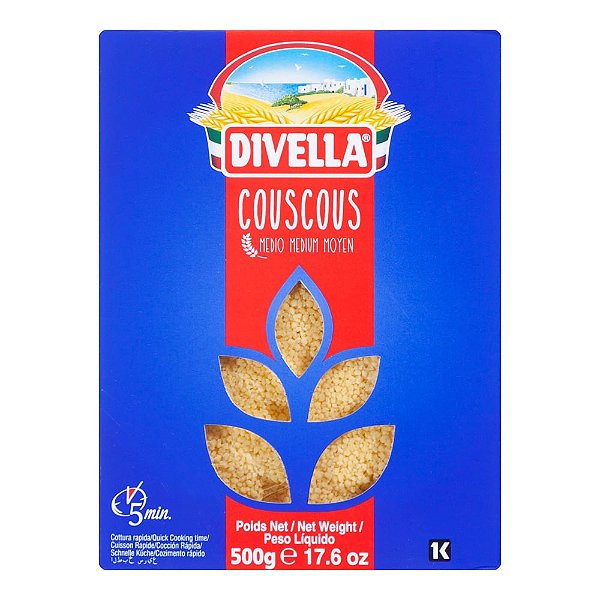 CUSCUZ  MARROQUINO 500GR - DIVELLA