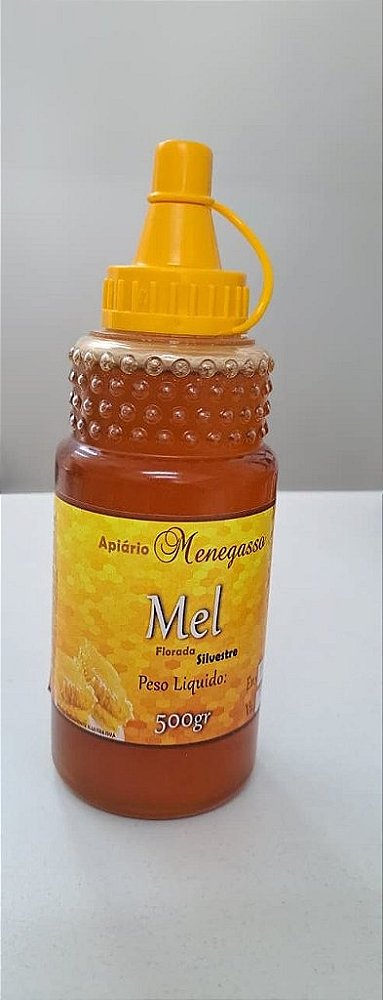 MEL BISNAGA 500G - SILVESTRE - APIARIO MENEGASSO