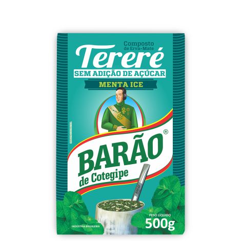 TERERÉ MENTA ICE - 500G - BARÃO DE COTEGIPE