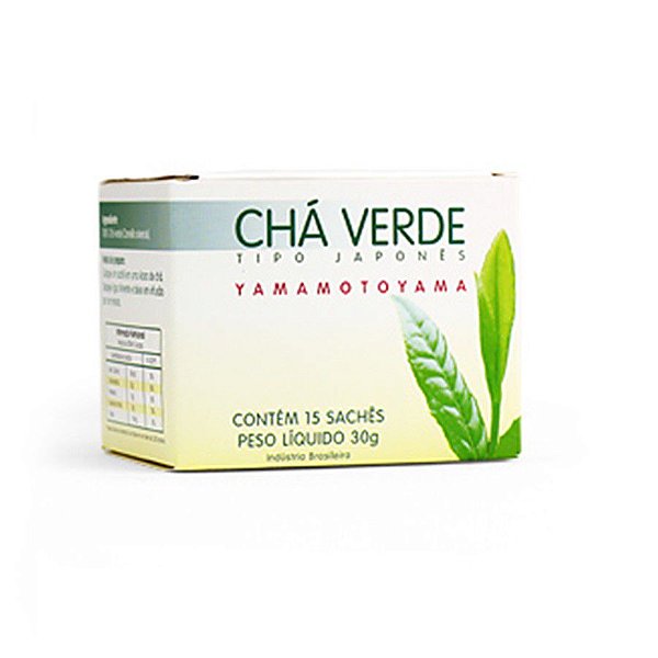 CHA VERDE JAPONES - 15 SACHES 30GR - YAMAMOTOYAMA