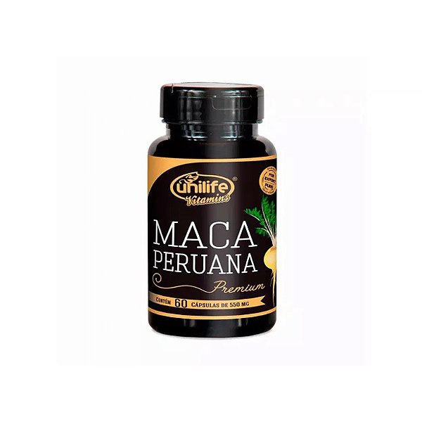 MACA PERUANA PREMIUM - 60CÁPS - 550G- UNILIFE