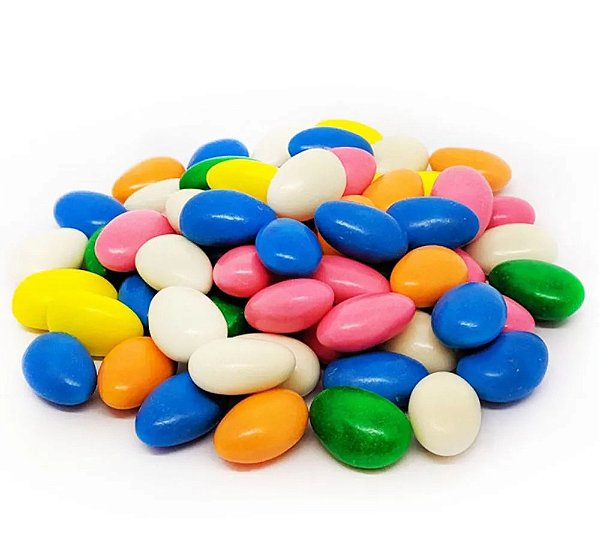 AMÊNDOA CONFEITADA COLORIDA