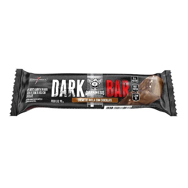 DARK BAR CREME DE AVELA COM CHOCOLATE - 90GR - INTEGRAL MEDICA