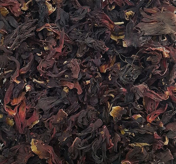 HIBISCO EM FLOR DESIDRATADO 100G