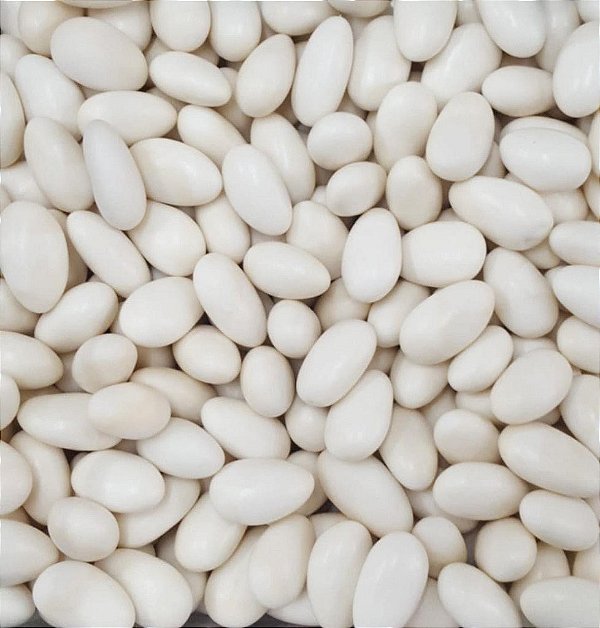 AMENDOA CONFEITADA BRANCA 100G