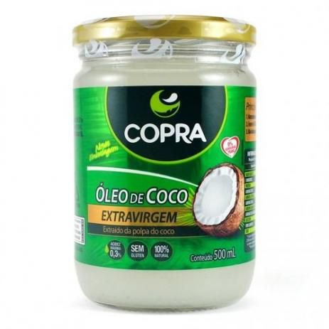 OLEO DE COCO EXTRA VIRGEM - 500ML - COPRA