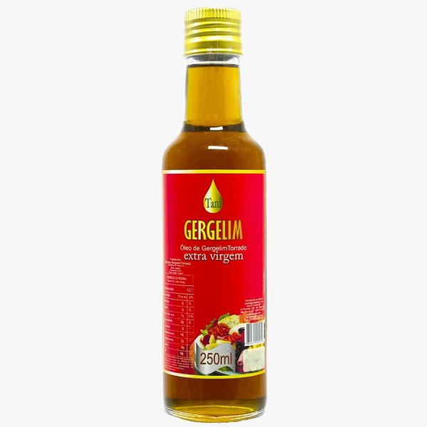 OLEO DE GERGELIM TORRADO EXT VIRGEM 250ML -TANI