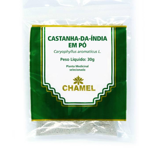 CASTANHA DA INDIA EM PO - 50GR - CHAMEL