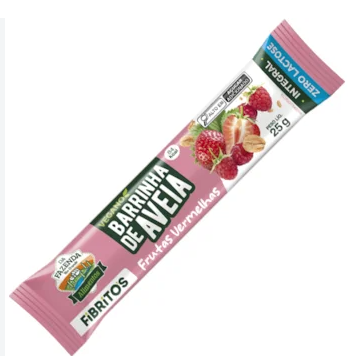 FIBRITOS DA FAZENDA C/AVEIA SABOR FRUTAS VERMELHAS INTEGRAL - 25G - DA FAZENDA