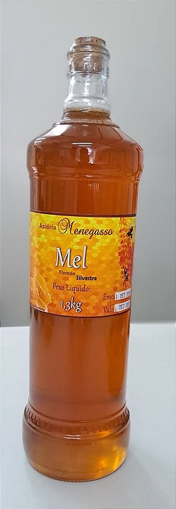 MEL GARRAFA 1300G - SILVESTRE - APIARIO MENEGASSO