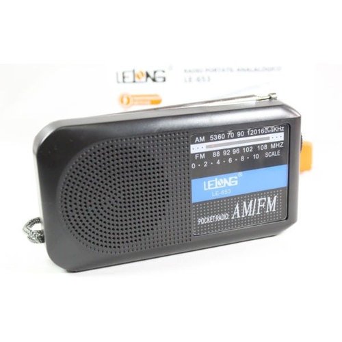 Radio Portatil A Pilha Am/Fm LE-653