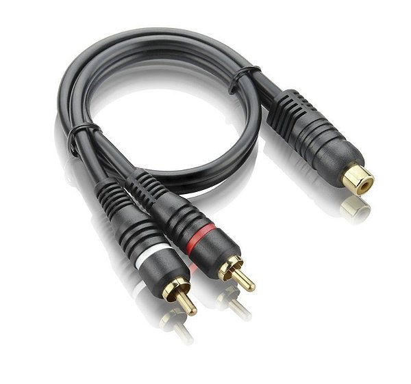 Cabo Y RCA 2 Macho 1 Fêmea 20CM