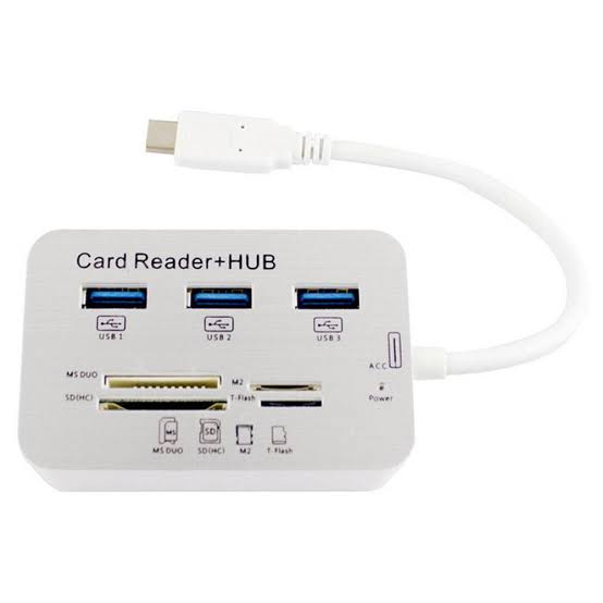 Leitor De Cartão + Hub Usb Knup Hb-t62