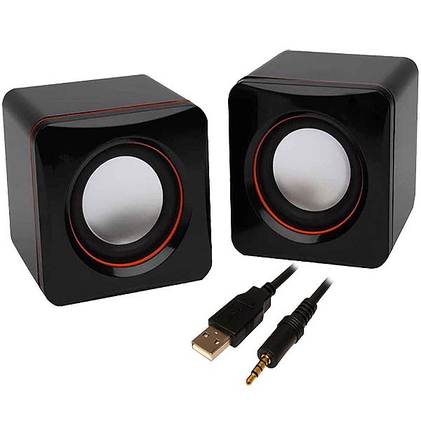 Caixa de Som para PC 6W RMS