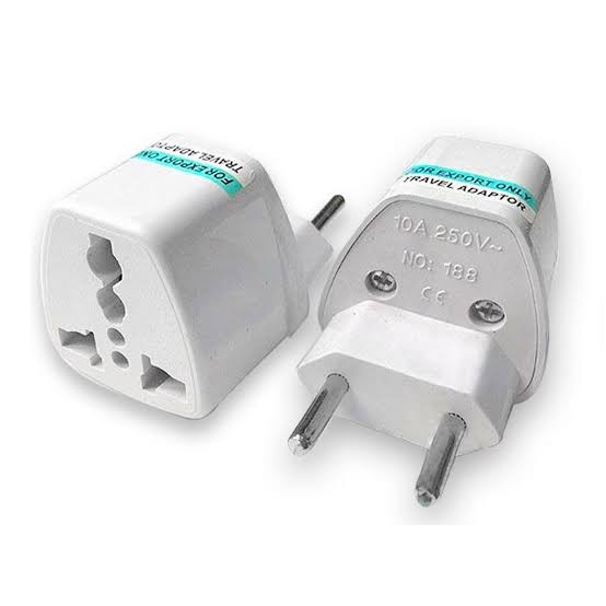 Adaptador de Tomada Universal Padrão Europeu Uk Para Brasil