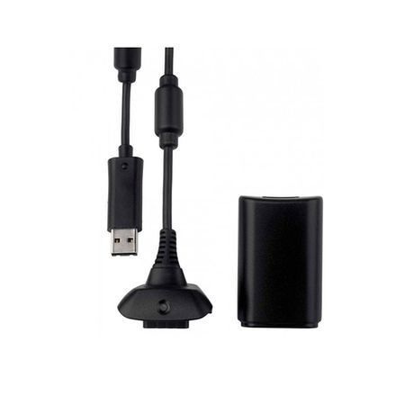 Kit Carregador 2 Em 1 Para Xbox 360