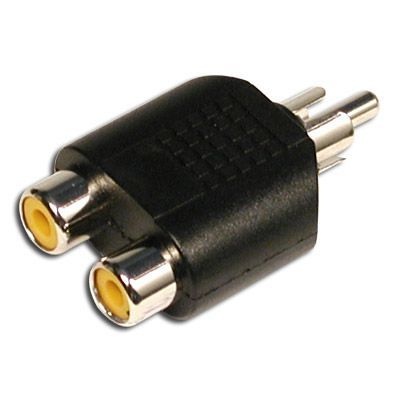 Conector para cabo 1RCA M.+2RC F. LE-5516