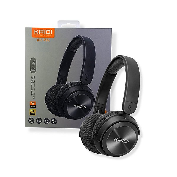Fone de Ouvido Bluetooth Kaidi KD-755