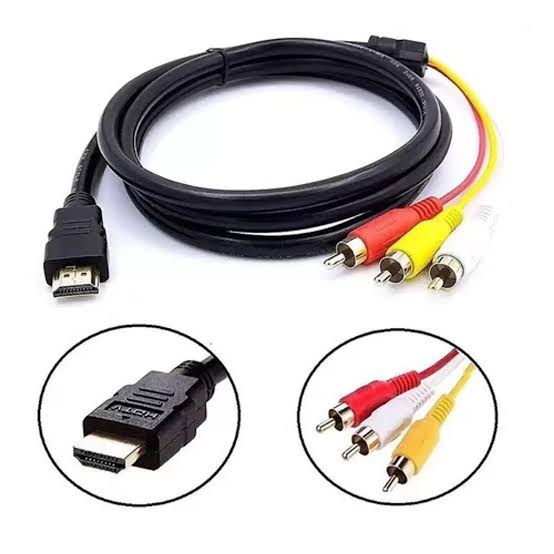 Cabo HDMI+3RCA 1.5M