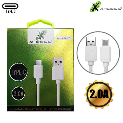 Cabo de Carga e Dados Usb Type-C XC-CD-75 1M