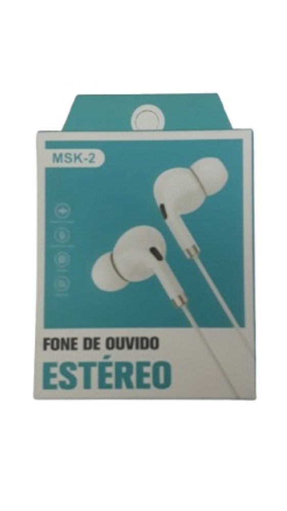 Fone De Ouvido Com Microfone MSK-2