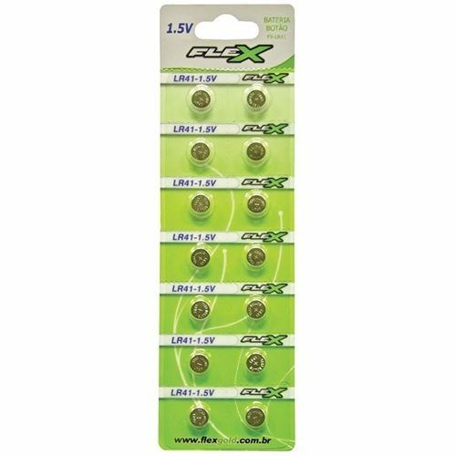 Bateria Tipo Botao Flex FX-LR41-1.5V C/14
