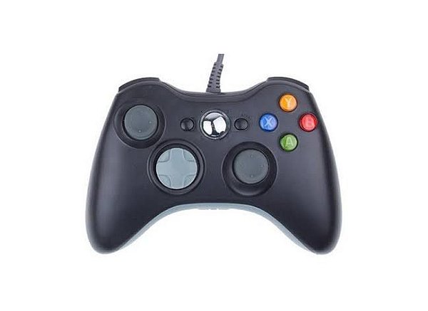 Controle XBOX 360 PC Com Fio