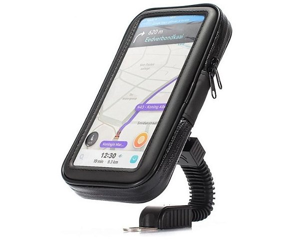 Capa de Proteção a Prova D'água Para Celulares e GPS Para Moto