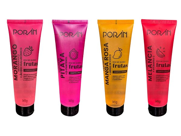 Sabonete Rosto E Corpo Poran 145g