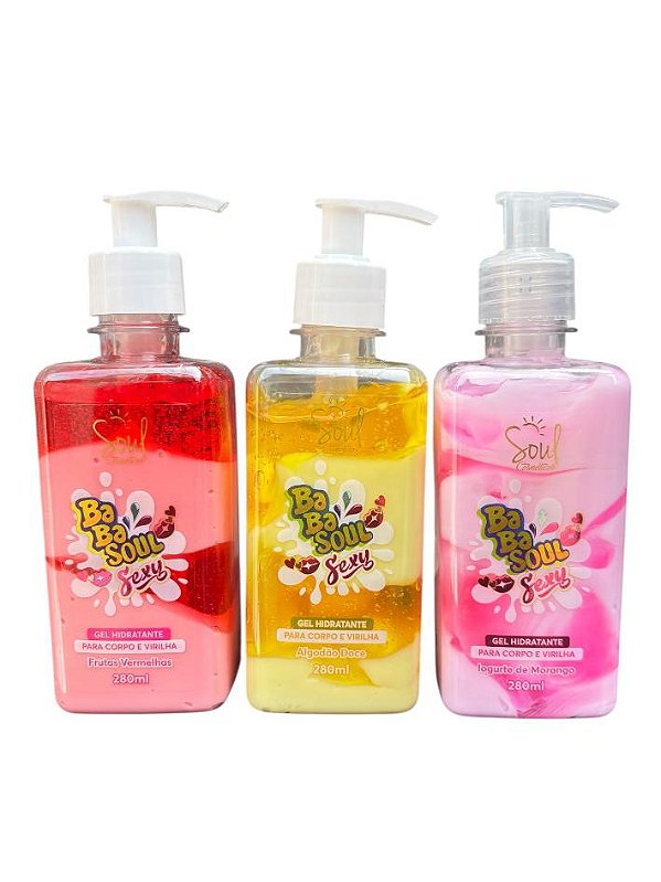 Gel Hidratante Corporal Virilha Soul Cosmeticos Hidratante Beijavel