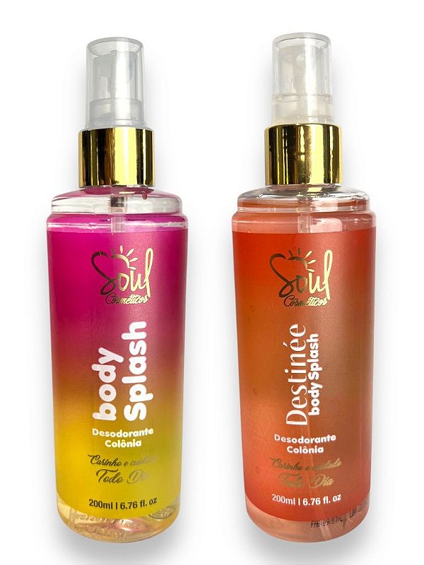 kit 2 Body Splash Perfume Soul Cosmeticos