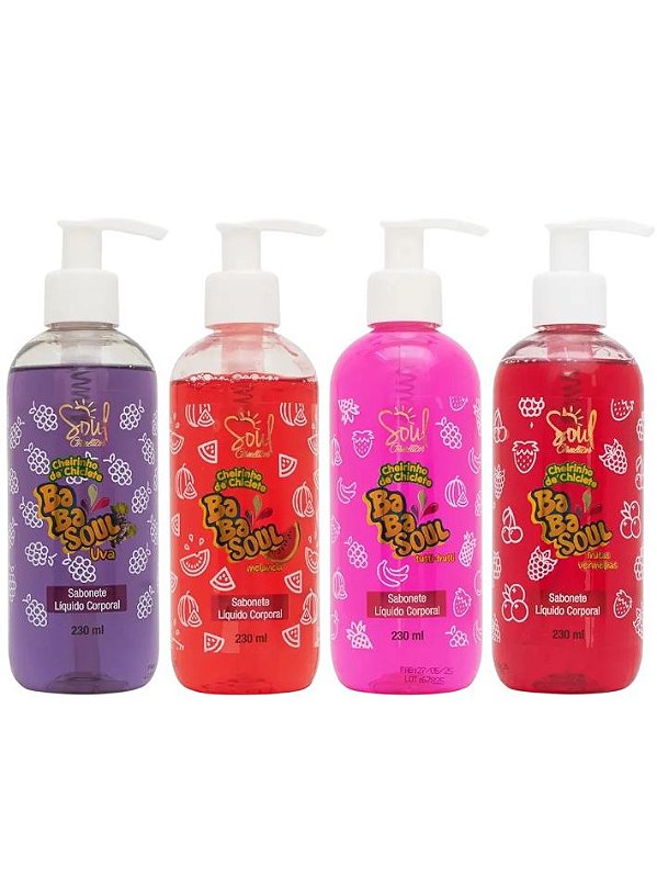 Sabonete Liquido Corporal Soul Cosmetico Cuidado Diario