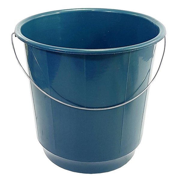 Balde Plastico com Alca Ferro 10 Litros