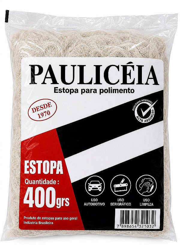 Estopa Pura Fina - 400grs