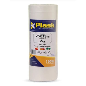 Saco Plastico Picotado Reforcado 25x35